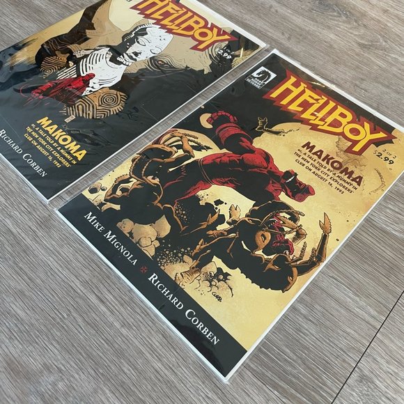 Hellboy Makoma (2006) Complete Set 1 & 2 Dark Horse Comics Mike Mignola - Picture 5 of 5